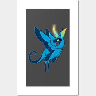 Microraptor Alicorn :: Dragons and Dinosaurs Posters and Art